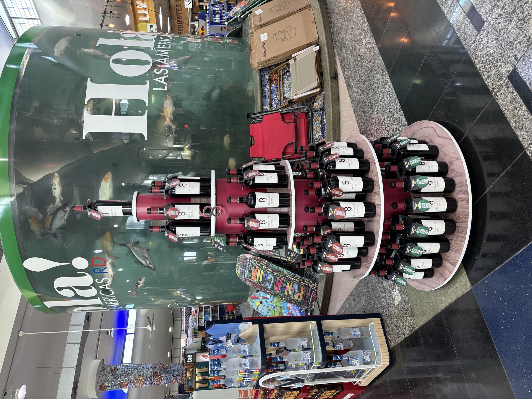 Arbol exhibodr de productos Vino 689
