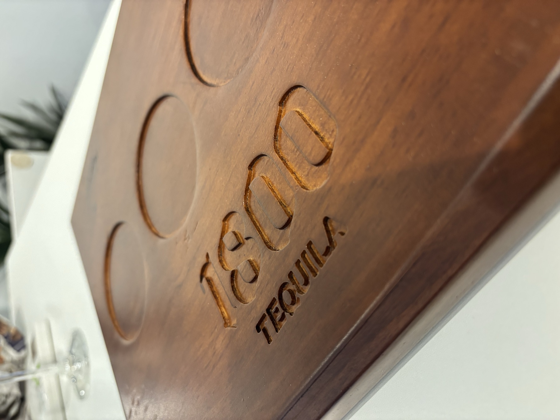 Tabla de cata, tequila 1800