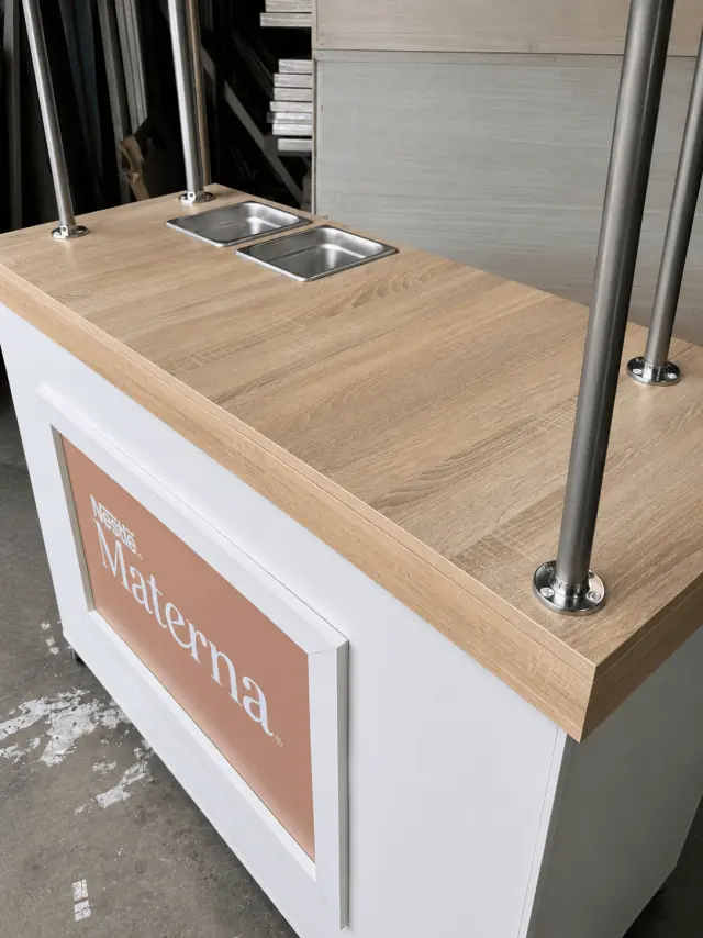 Degustador modular para NESTLE