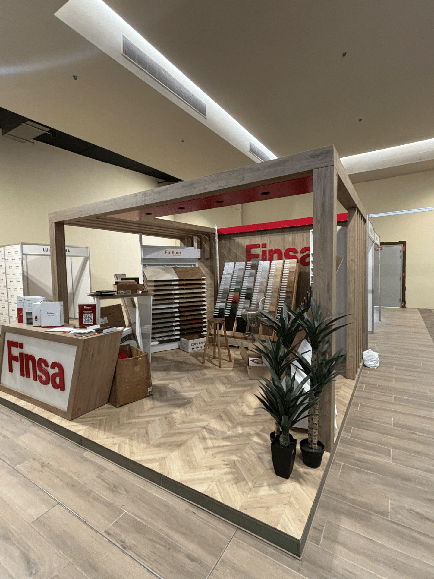 Stand Publicitario Finsa para Eventos