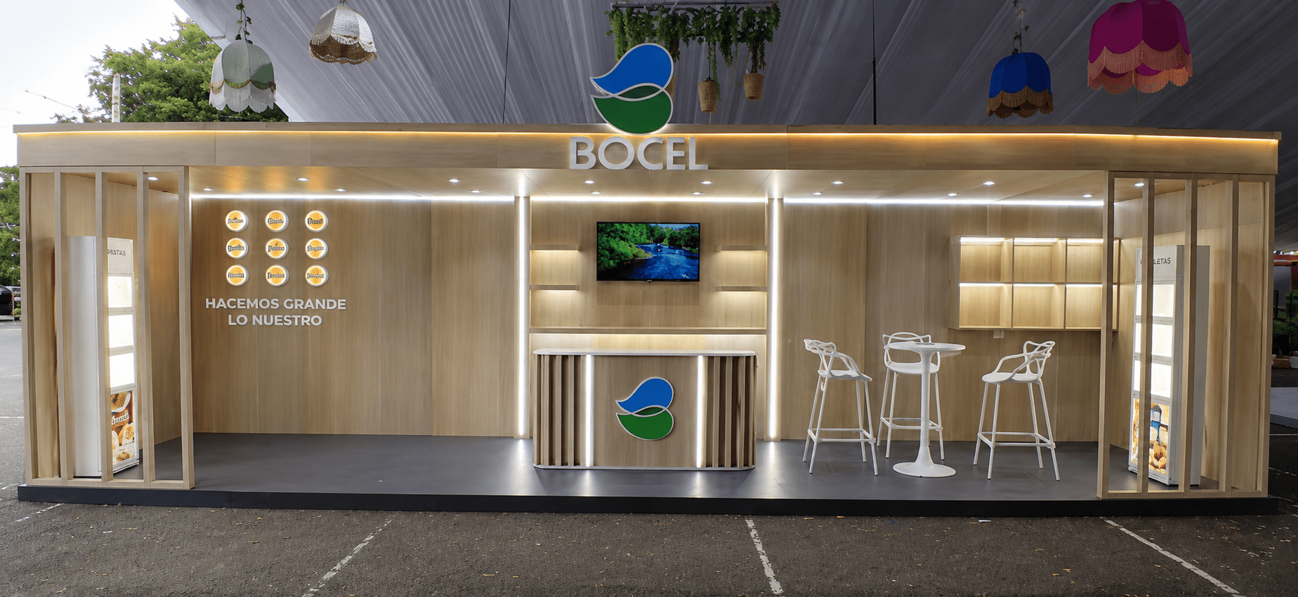 Stand BOCEL Modular Reutilizable para Ferias y Exposiciones