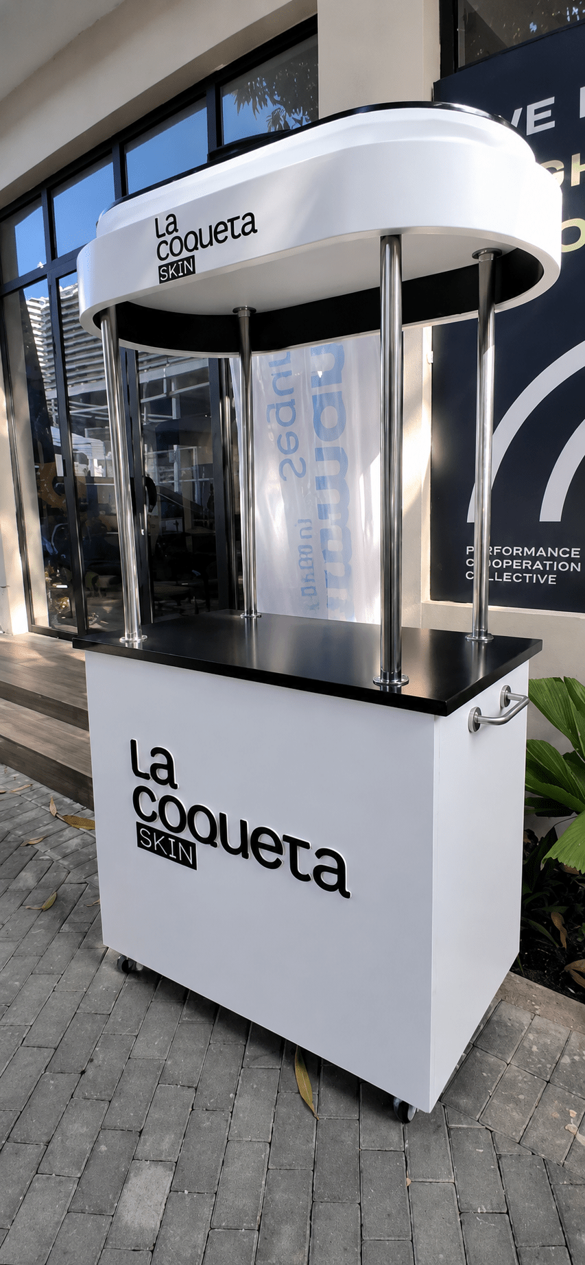 Remozamiento carrito tester bar / Coqueta skin