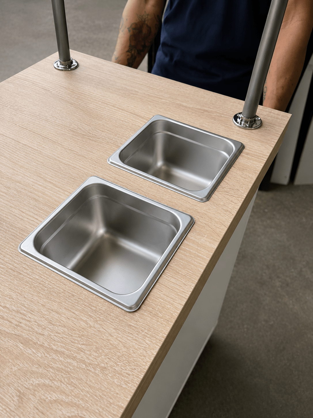 Degustador modular para NESTLE