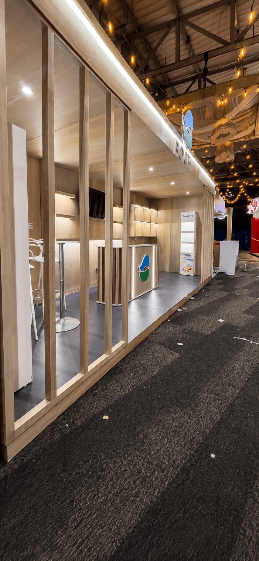 Stand BOCEL Modular Reutilizable para Ferias y Exposiciones